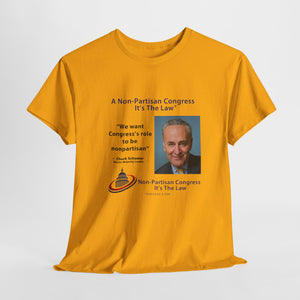 Senator Chuck Schumer | Non-Partisan Congress Heavy Cotton Tee