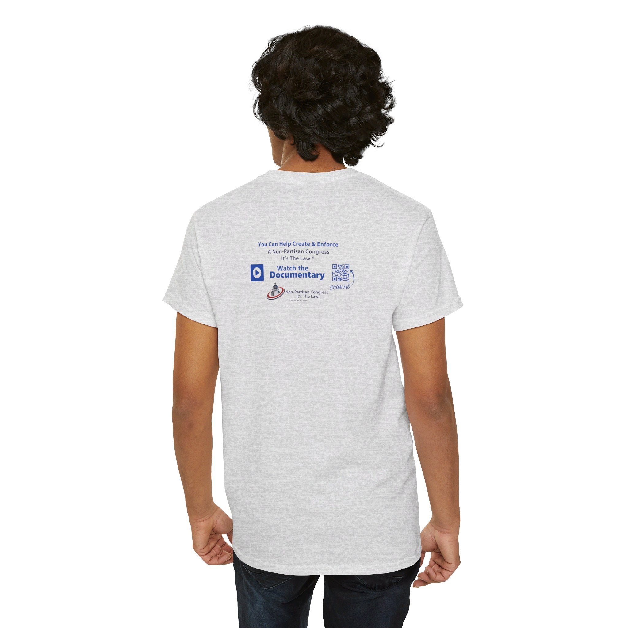 Senator Chuck Schumer | Non-Partisan Congress Heavy Cotton Tee