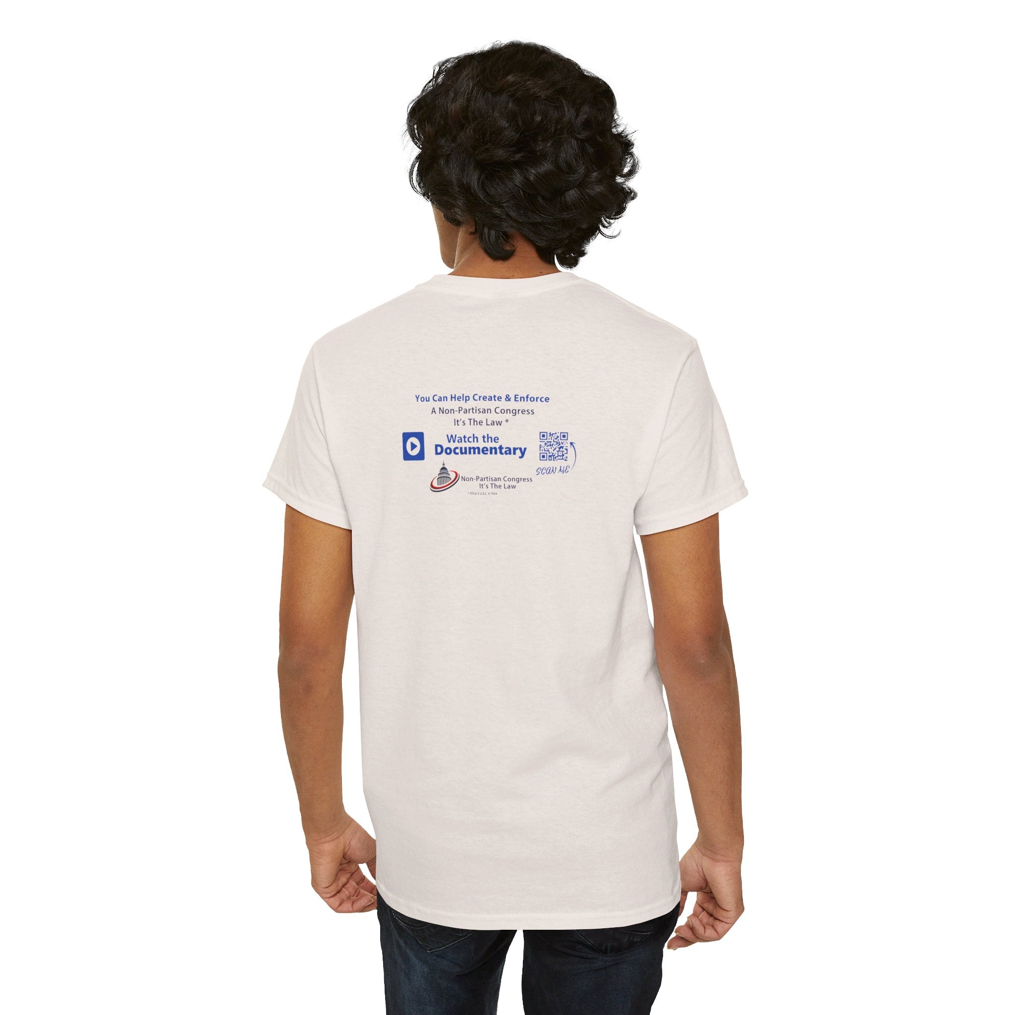 Senator Chuck Schumer | Non-Partisan Congress Heavy Cotton Tee