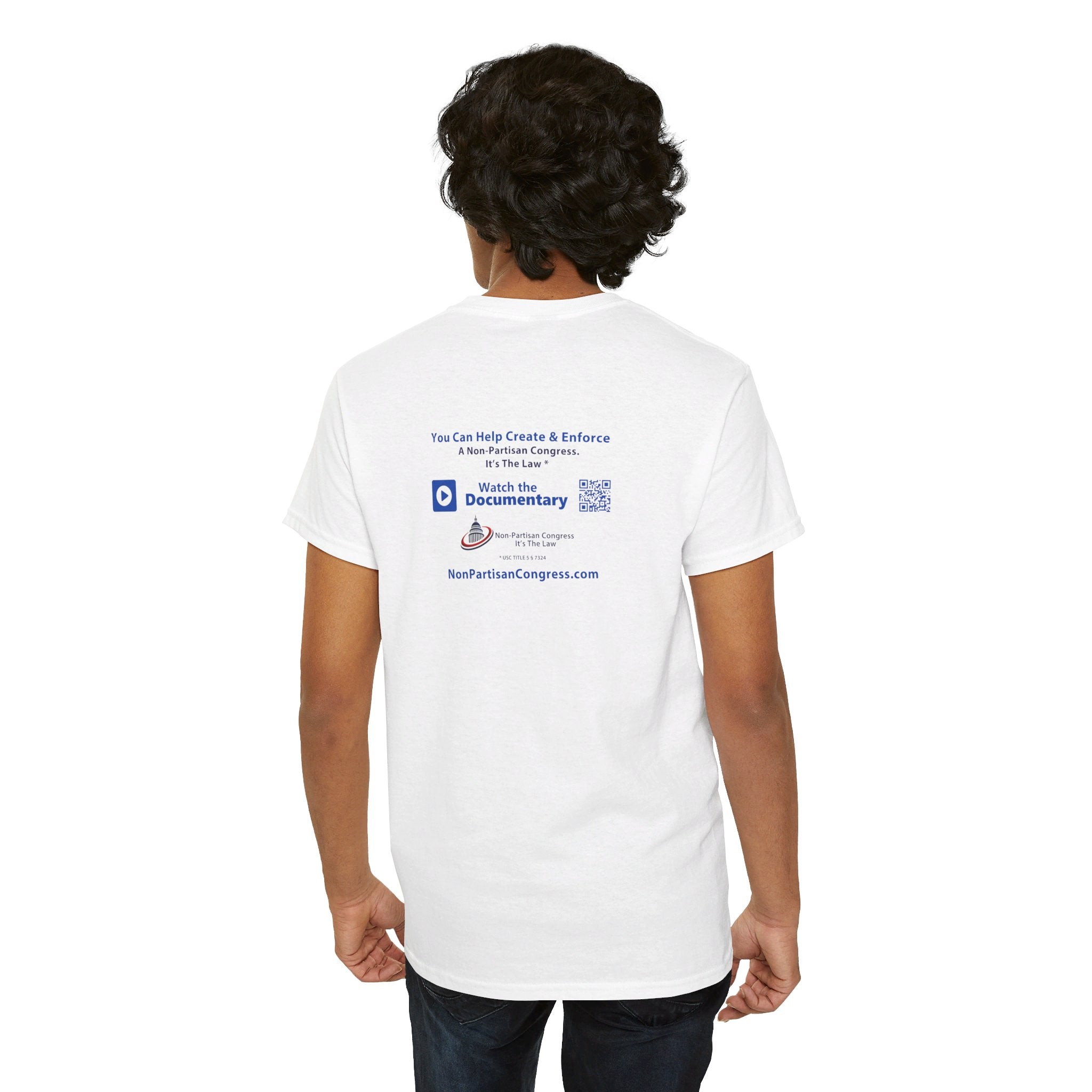 Senator Chuck Schumer | Non-Partisan Congress Heavy Cotton Tee