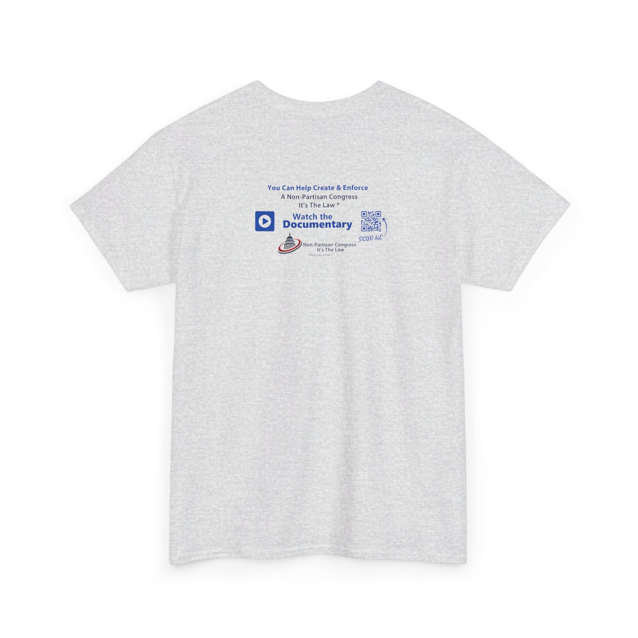 Senator Chuck Schumer | Non-Partisan Congress Heavy Cotton Tee