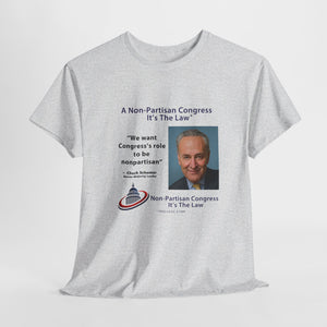 Senator Chuck Schumer | Non-Partisan Congress Heavy Cotton Tee