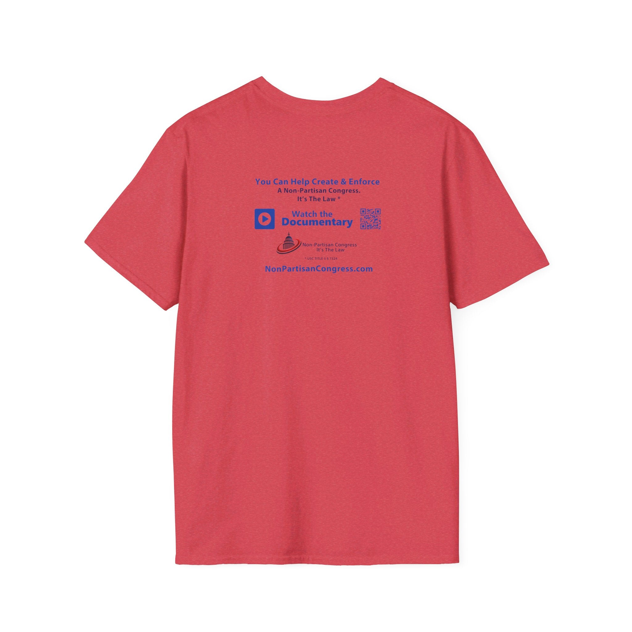 Non-Partisan Congress T-Shirt, featuring Senator Chuck Schumer