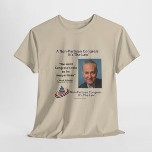Senator Chuck Schumer | Non-Partisan Congress Heavy Cotton Tee