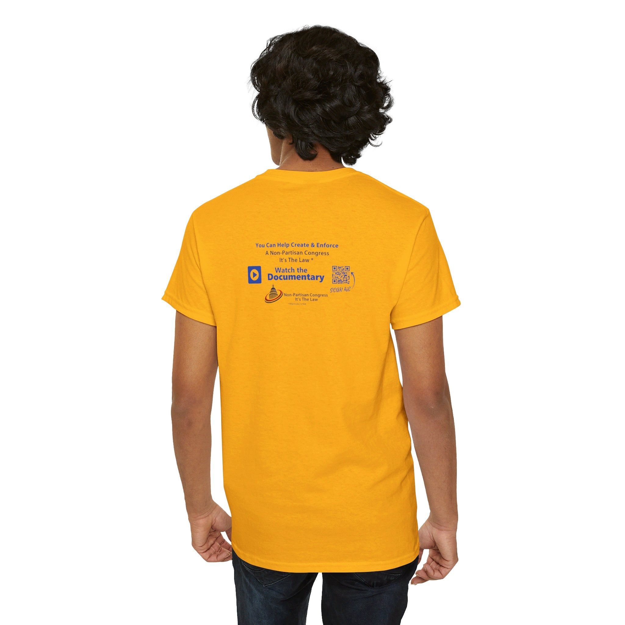 Senator Chuck Schumer | Non-Partisan Congress Heavy Cotton Tee
