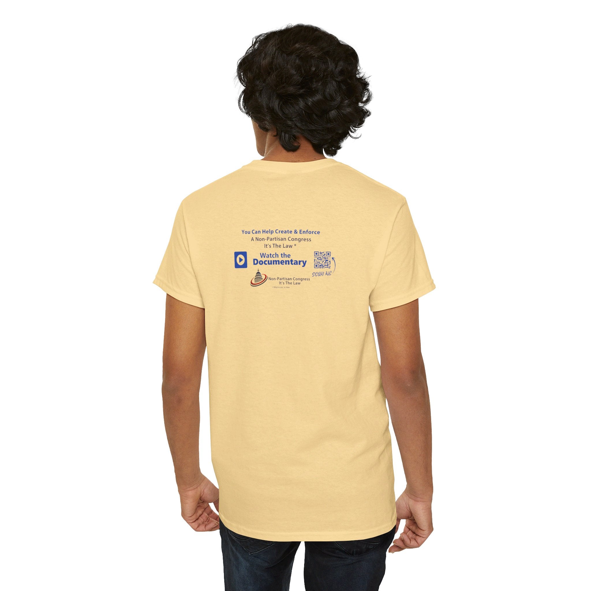 Senator Chuck Schumer | Non-Partisan Congress Heavy Cotton Tee